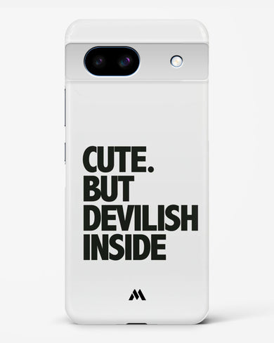 Cute But Devilish Inside Hard Case Phone Cover (Google)