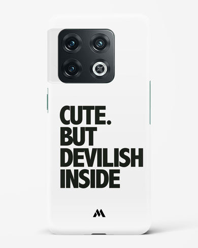 Cute But Devilish Inside Hard Case Phone Cover (OnePlus)