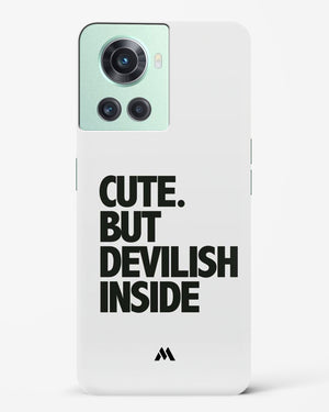 Cute But Devilish Inside Hard Case Phone Cover (OnePlus)