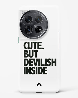 Cute But Devilish Inside Hard Case Phone Cover (OnePlus)