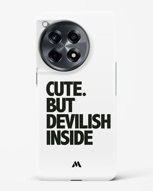 Cute But Devilish Inside Hard Case Phone Cover (OnePlus)