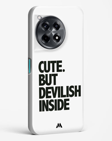Cute But Devilish Inside Hard Case Phone Cover (OnePlus)