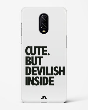 Cute But Devilish Inside Hard Case Phone Cover-(OnePlus)