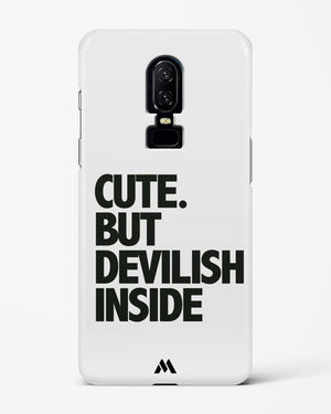 Cute But Devilish Inside Hard Case Phone Cover (OnePlus)