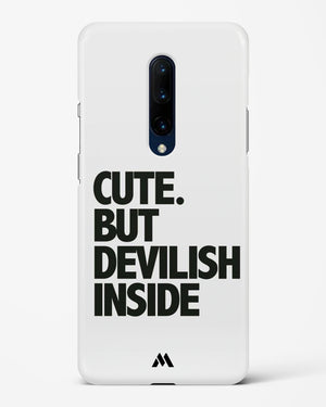 Cute But Devilish Inside Hard Case Phone Cover (OnePlus)