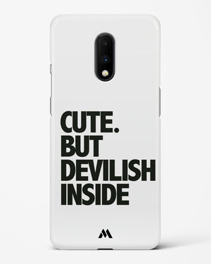 Cute But Devilish Inside Hard Case Phone Cover (OnePlus)