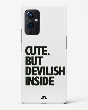 Cute But Devilish Inside Hard Case Phone Cover-(OnePlus)