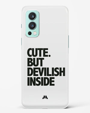 Cute But Devilish Inside Hard Case Phone Cover (OnePlus)