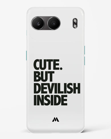 Cute But Devilish Inside Hard Case Phone Cover (OnePlus)