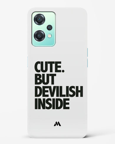 Cute But Devilish Inside Hard Case Phone Cover-(OnePlus)