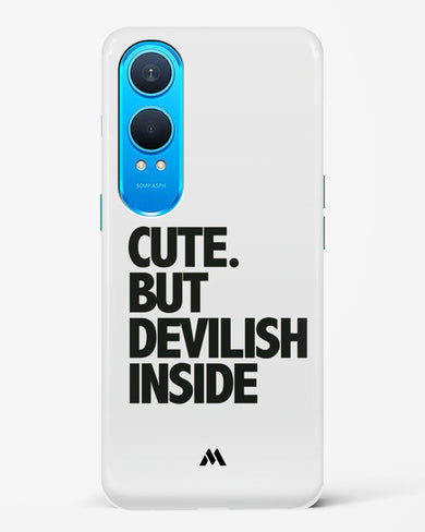 Cute But Devilish Inside Hard Case Phone Cover (OnePlus)
