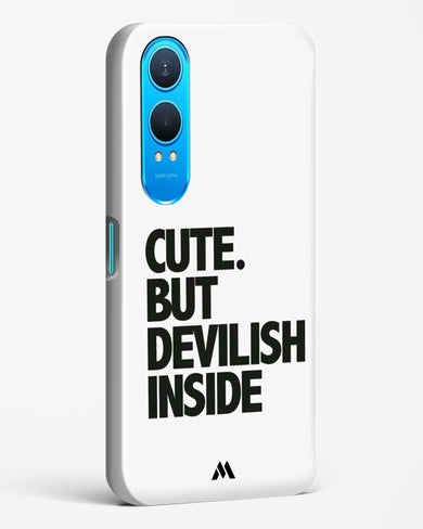 Cute But Devilish Inside Hard Case Phone Cover (OnePlus)