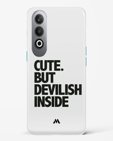 Cute But Devilish Inside Hard Case Phone Cover (OnePlus)