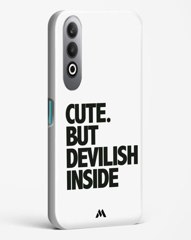 Cute But Devilish Inside Hard Case Phone Cover (OnePlus)