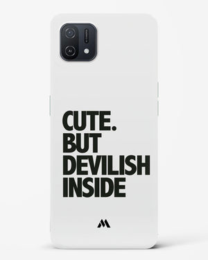 Cute But Devilish Inside Hard Case Phone Cover (Oppo)