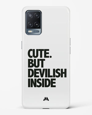 Cute But Devilish Inside Hard Case Phone Cover (Oppo)
