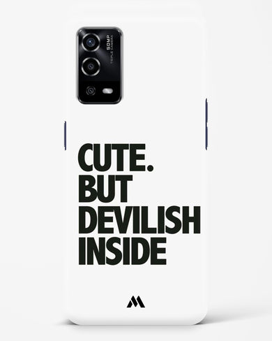 Cute But Devilish Inside Hard Case Phone Cover (Oppo)