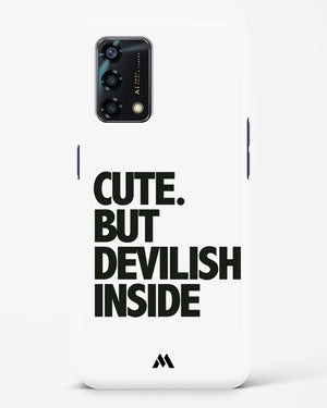 Cute But Devilish Inside Hard Case Phone Cover (Oppo)