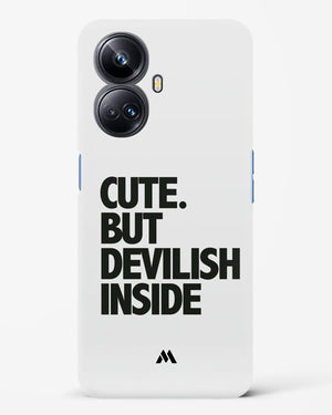 Cute But Devilish Inside Hard Case Phone Cover (Realme)