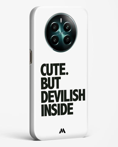 Cute But Devilish Inside Hard Case Phone Cover (Realme)