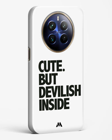Cute But Devilish Inside Hard Case Phone Cover (Realme)
