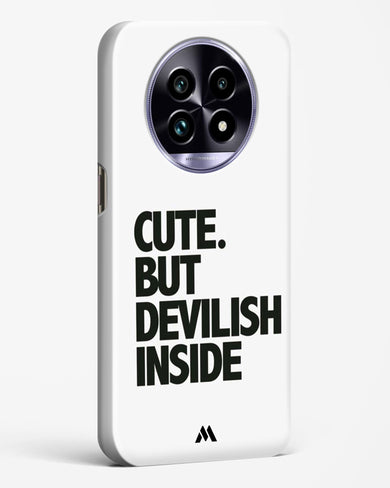 Cute But Devilish Inside Hard Case Phone Cover (Realme)