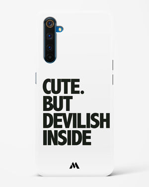 Cute But Devilish Inside Hard Case Phone Cover-(Realme)