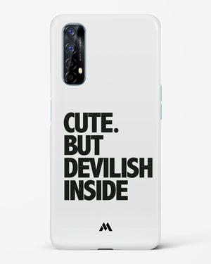 Cute But Devilish Inside Hard Case Phone Cover-(Realme)