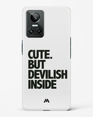 Cute But Devilish Inside Hard Case Phone Cover-(Realme)