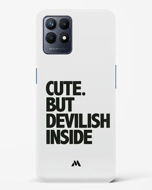 Cute But Devilish Inside Hard Case Phone Cover (Realme)