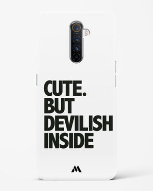 Cute But Devilish Inside Hard Case Phone Cover (Realme)