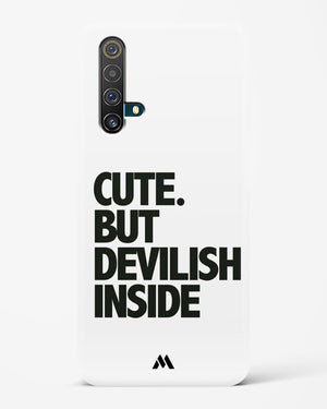 Cute But Devilish Inside Hard Case Phone Cover-(Realme)