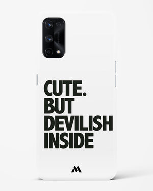 Cute But Devilish Inside Hard Case Phone Cover (Realme)