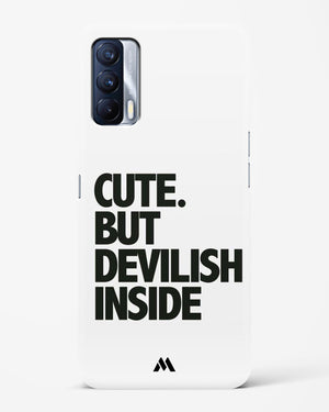 Cute But Devilish Inside Hard Case Phone Cover-(Realme)