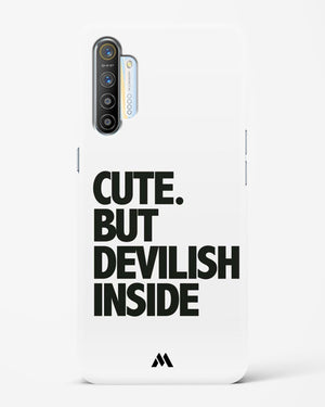 Cute But Devilish Inside Hard Case Phone Cover-(Realme)