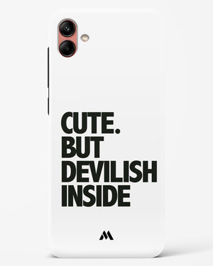Cute But Devilish Inside Hard Case Phone Cover (Samsung)