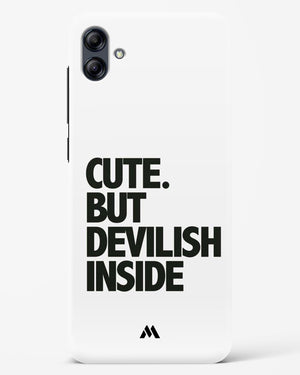 Cute But Devilish Inside Hard Case Phone Cover (Samsung)