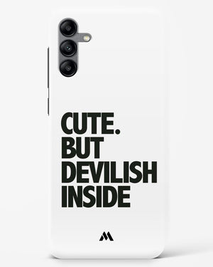 Cute But Devilish Inside Hard Case Phone Cover (Samsung)