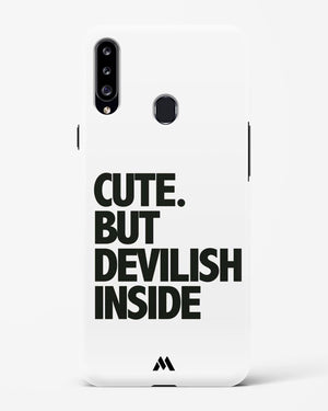 Cute But Devilish Inside Hard Case Phone Cover-(Samsung)