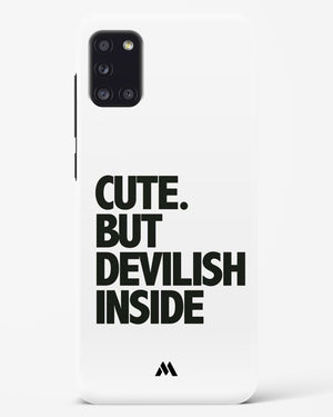 Cute But Devilish Inside Hard Case Phone Cover (Samsung)
