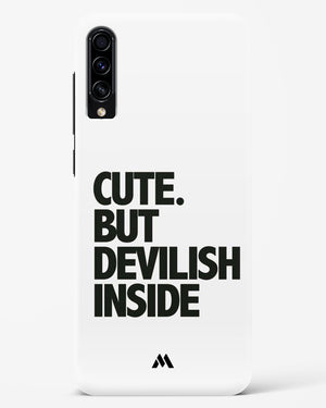 Cute But Devilish Inside Hard Case Phone Cover-(Samsung)