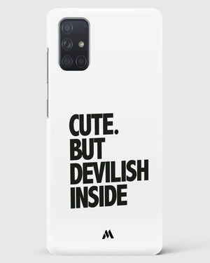 Cute But Devilish Inside Hard Case Phone Cover (Samsung)