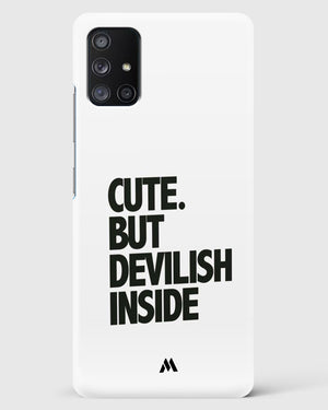 Cute But Devilish Inside Hard Case Phone Cover-(Samsung)