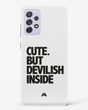 Cute But Devilish Inside Hard Case Phone Cover (Samsung)