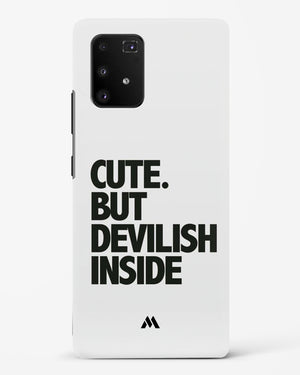 Cute But Devilish Inside Hard Case Phone Cover-(Samsung)