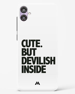 Cute But Devilish Inside Hard Case Phone Cover-(Samsung)