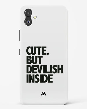 Cute But Devilish Inside Hard Case Phone Cover-(Samsung)