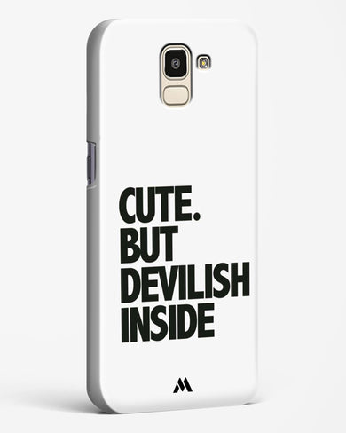Cute But Devilish Inside Hard Case Phone Cover (Samsung)