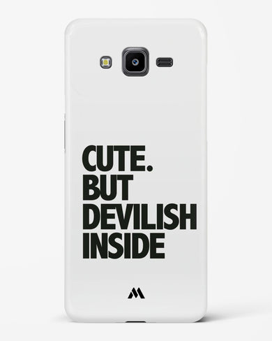 Cute But Devilish Inside Hard Case Phone Cover (Samsung)