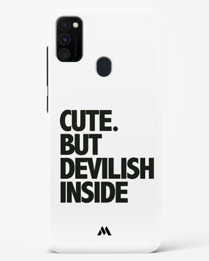 Cute But Devilish Inside Hard Case Phone Cover (Samsung)